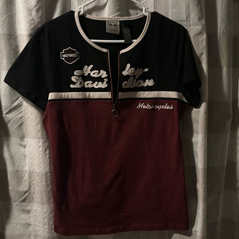 Harley Davidson, size Large stretchy top